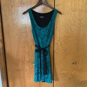 Teal Express Dress
